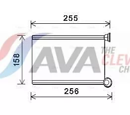 Warmtewisselaar, binnenverwarming AVA QUALITY COOLING RTA6551)