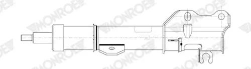 Schokdemper MONROE G8819)