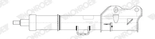Schokdemper MONROE G8820)