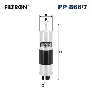Brandstoffilter FILTRON PP 866/7)