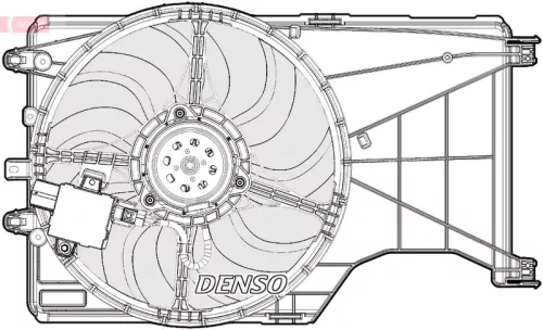 Ventilator, motorkoeling DENSO DER20001)