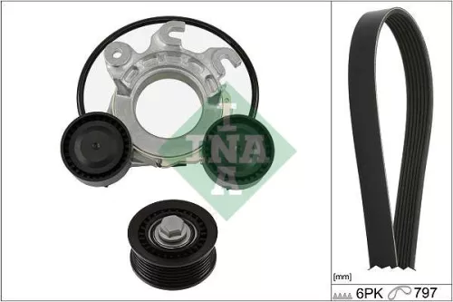 V-geribbelde riemset Schaeffler INA 529 0552 10)