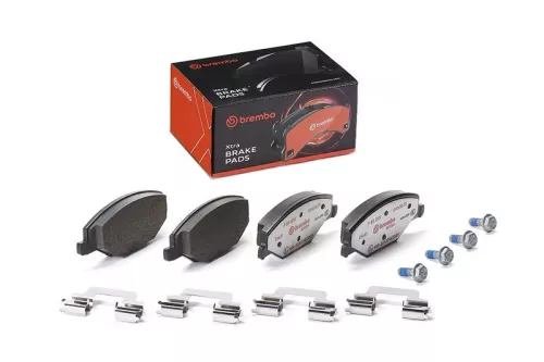 Brake Pad Set, disc brake BREMBO P 85 121X)