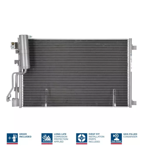 Condensor, airconditioning NISSENS 940417)