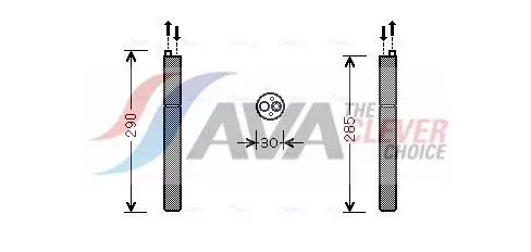 Wasdroger, airconditioning AVA QUALITY COOLING AID298)