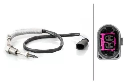 Sensor, uitlaatgastemperatuur HELLA 6PT 014 495-101)