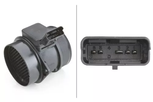 Luchtmassastroomsensor HELLA 8ET 009 142-321)