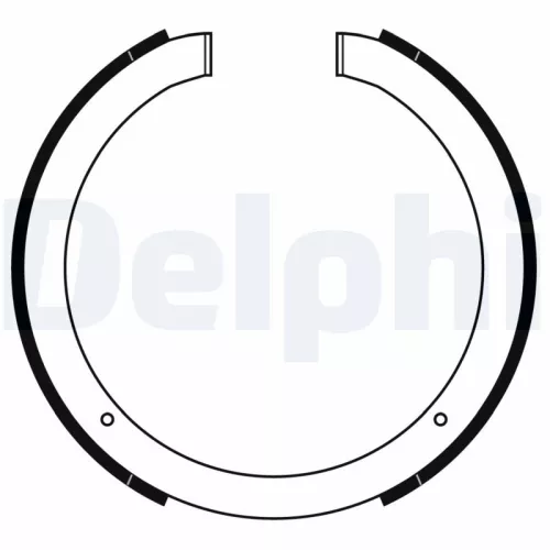 Remblokkenset DELPHI LS2168)