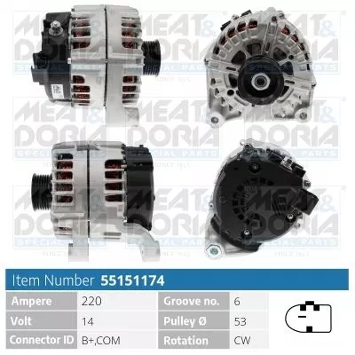 Dynamo MEAT & DORIA 55151174)