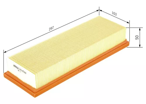 Air Filter BOSCH 1 457 433 606)