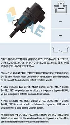Stop Light Switch FAE 24847)