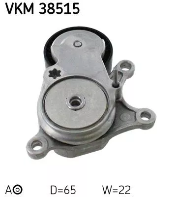 Riemspanner, V-geribbelde riem SKF VKM 38515)
