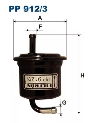 Fuel Filter FILTRON PP 912/3)