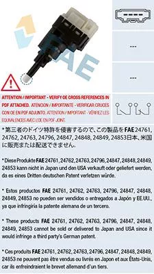 Stop Light Switch FAE 24761)