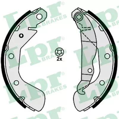 Brake Shoe Set LPR 08120)