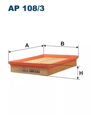 Air Filter FILTRON AP 108/3)