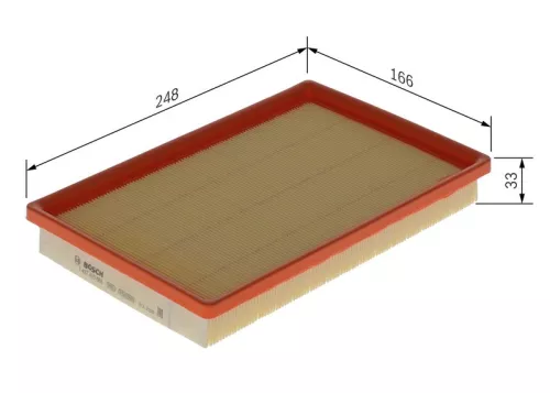 Luchtfilter BOSCH 1 457 433 685)