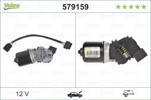Ruitenwissermotor VALEO 579159)