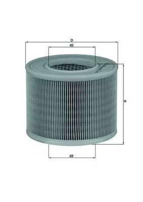Air Filter KNECHT LX 986)