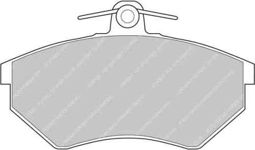 Remblokkenset, schijfrem FERODO RACING FCP774H)