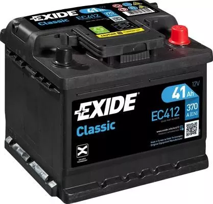 Starter Battery EXIDE EC412)