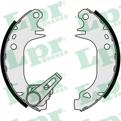 Brake Shoe Set LPR 04930)