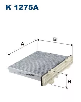 Filter, cabinelucht FILTRON K 1275A)