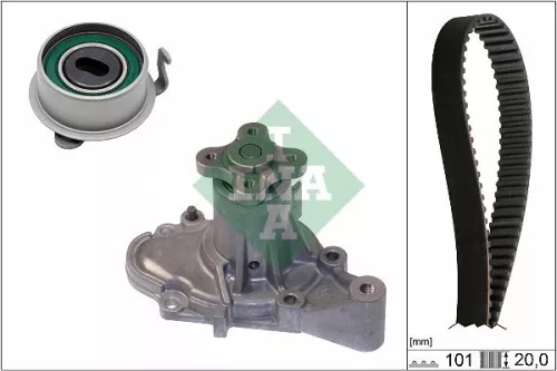 Water Pump & Timing Belt Kit Schaeffler INA 530 0355 30)