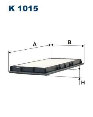 Filter, cabin air FILTRON K 1015)
