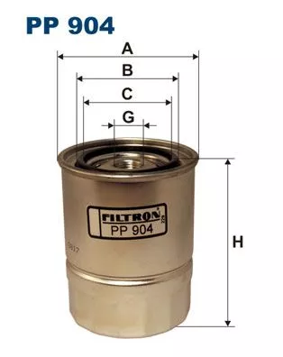Fuel Filter FILTRON PP 904)