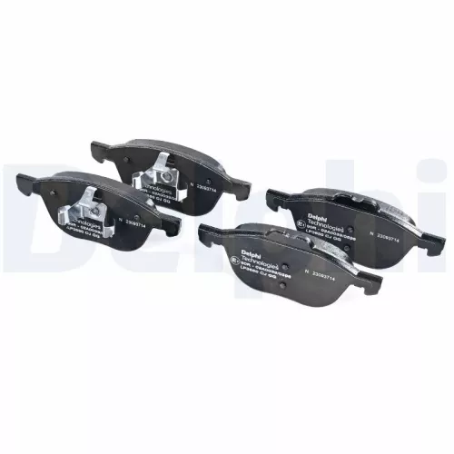 Brake Pad Set, disc brake DELPHI LP3650)