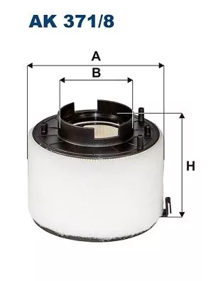 Luchtfilter FILTRON AK 371/8)