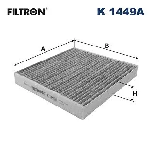 Filter, cabin air FILTRON K 1449A)