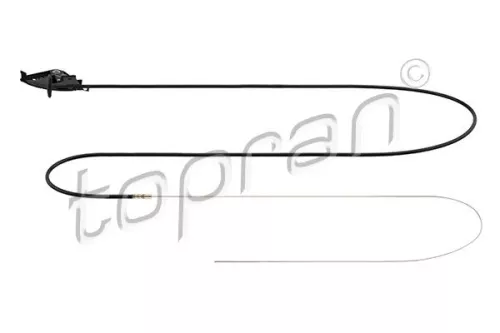 Motorkapkabel TOPRAN 103 707)