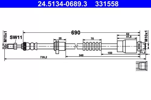 Remslang ATE 24.5134-0689.3)