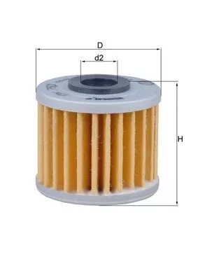 Oliefilter KNECHT OX 793)