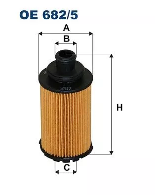Oil Filter FILTRON OE 682/5)
