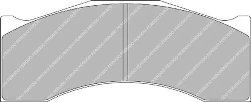 Remblokkenset, schijfrem FERODO RACING FRP3080R)