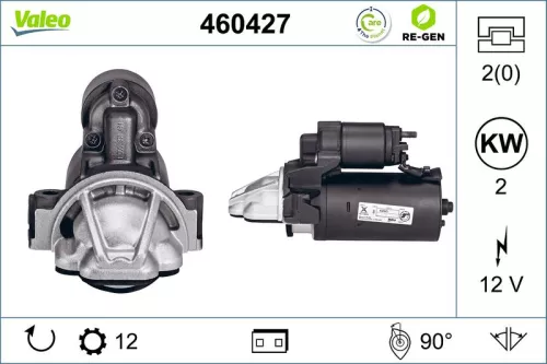 Starter VALEO 460427)