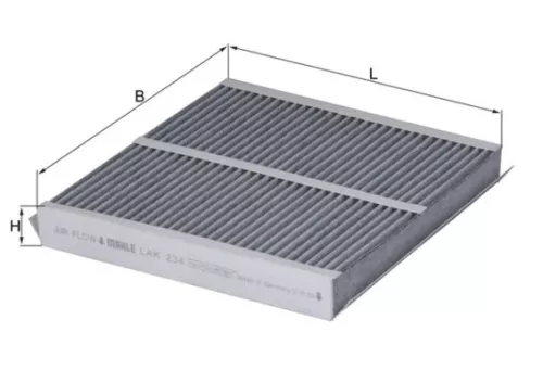 Filter, cabin air KNECHT LAK 234)