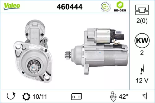 Starter VALEO 460444)