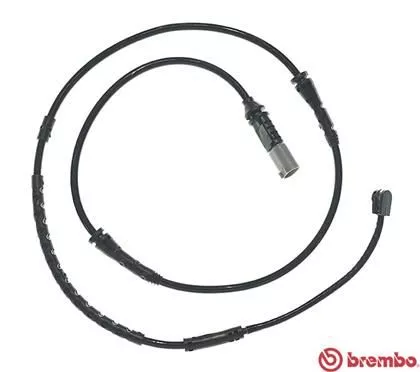 Waarschuwing: contact, slijtage van de remblokken BREMBO A 00 422)