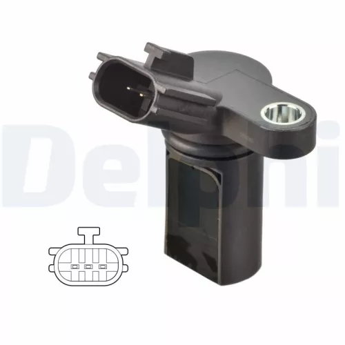 Sensor, camshaft position DELPHI SS12296-12B1)