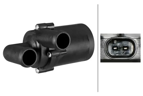 Hulpwaterpomp (koelwatercircuit) HELLA 8TW 358 304-641)