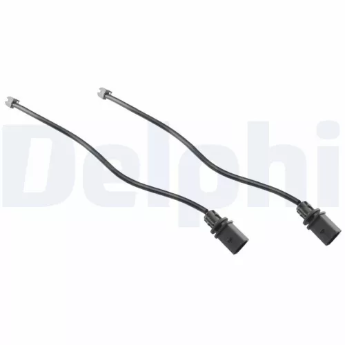 Waarschuwing: contact, slijtage van de remblokken DELPHI LZ0302)