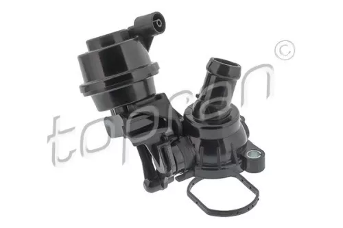 Thermostat, exhaust gas recirculation cooling TOPRAN 119 858)