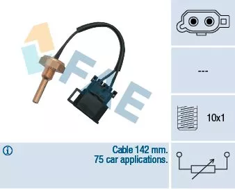 Sensor, koelvloeistoftemperatuur  32370)