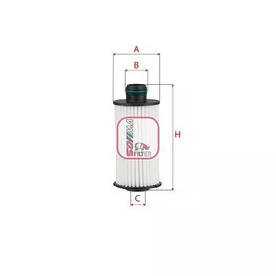 Oliefilter SOFIMA S 5231 PE)