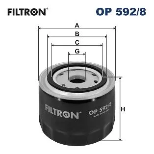 Oil Filter FILTRON OP 592/8)