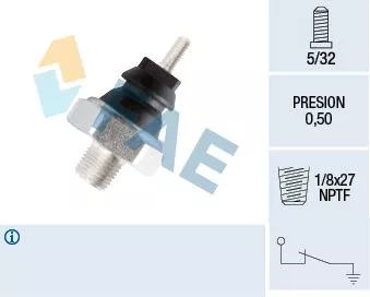 Oil Pressure Switch FAE 12040)